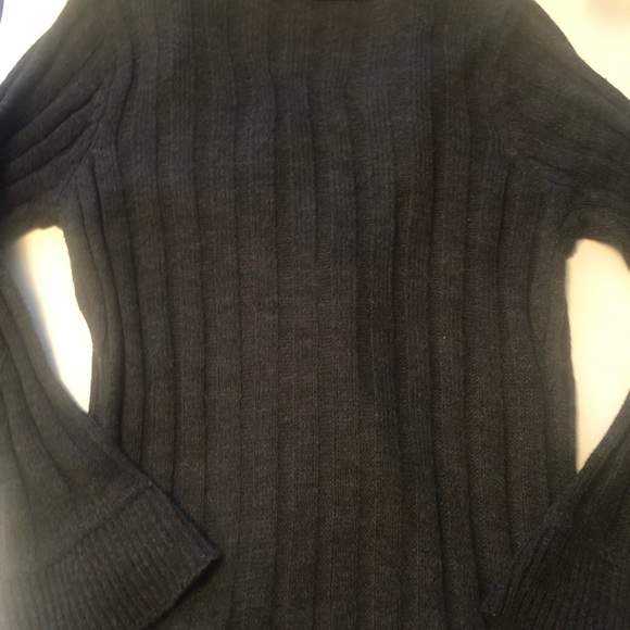 Gray Ruffle Sweater - Picture 3 of 6